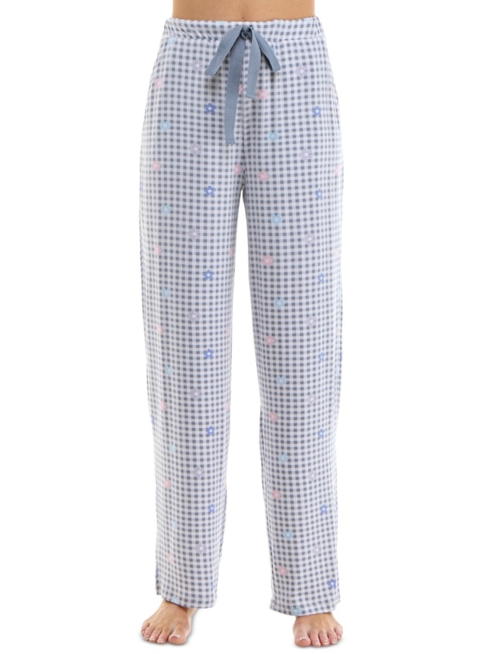 Roudelain Women's Printed Drawstring Pajama Pants – Laurie Gingham XXL NWT - Picture 3 of 4